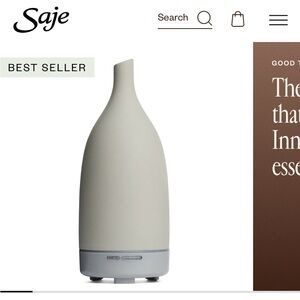 Saje Natural Wellness Aroma Om Ultrasonic Diffuser